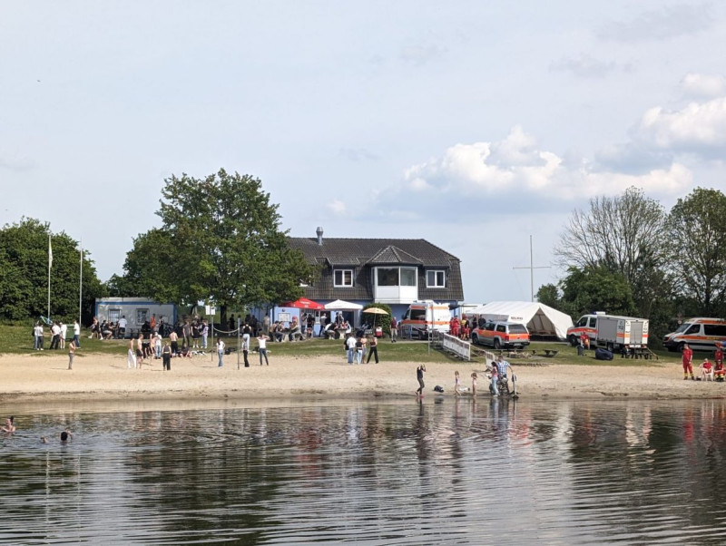 Einsatz am Inselsee Vatertag 2024